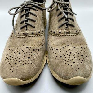 Cole Haan Suede tennis shoes.